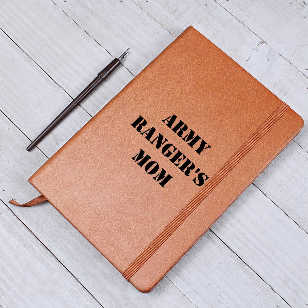 Army Ranger's Mom - Vegan Leather Journal