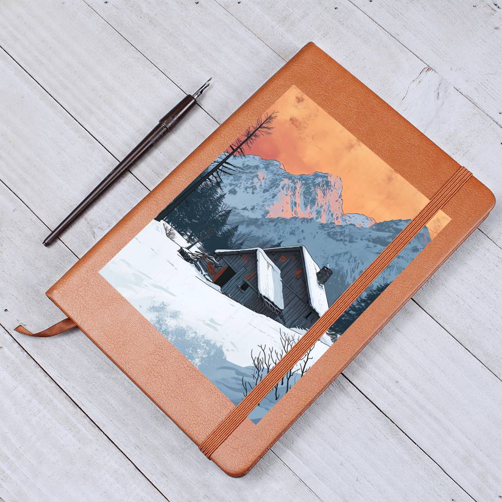 Minimalist BOHO Art 148 - Vegan Leather Journal