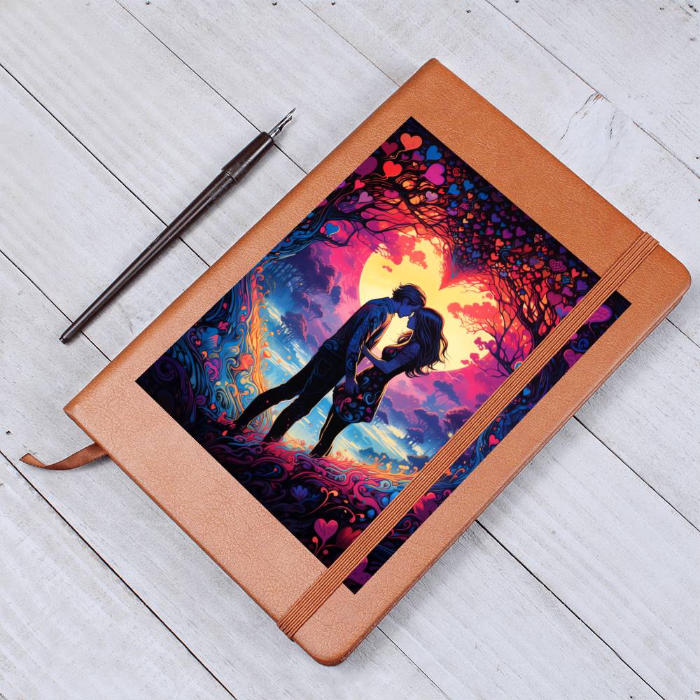 Valentine's Day Art 116 - Vegan Leather Journal