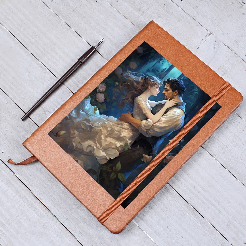 Valentine's Day Art 372 - Vegan Leather Journal