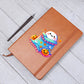 Cute Halloween Sticker 026 - Vegan Leather Journal