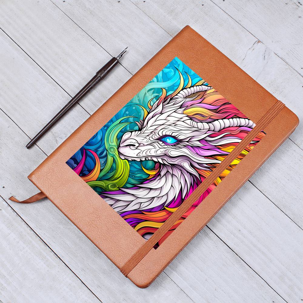 Majestic Dragon 019 - Vegan Leather Journal