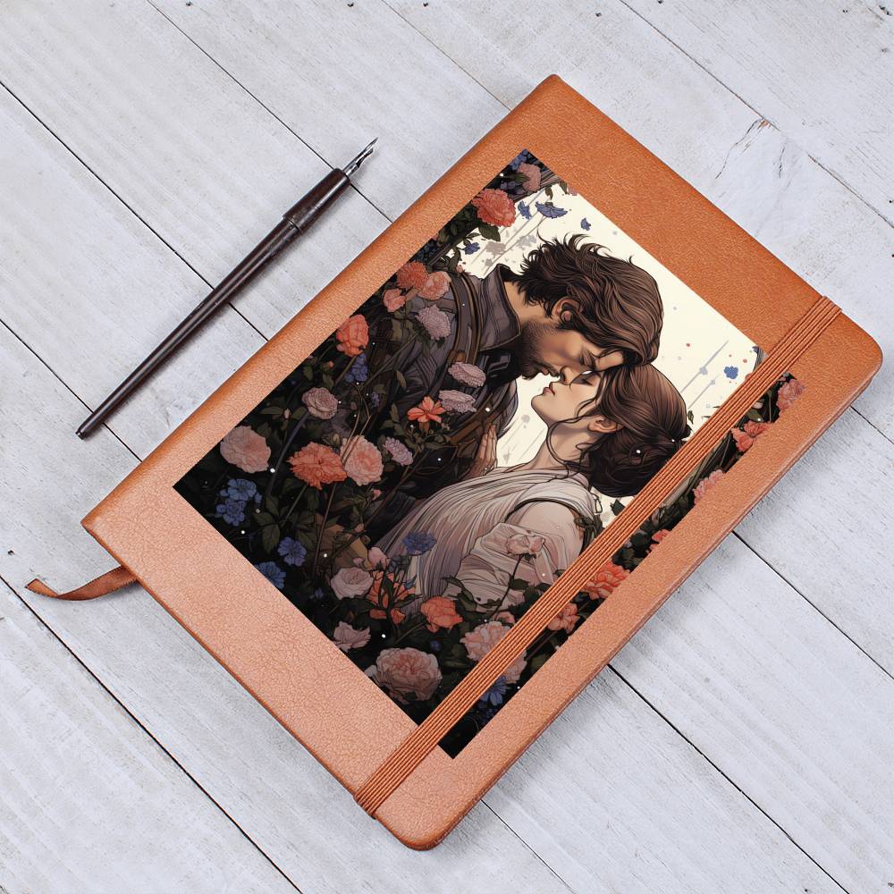 Valentine's Day Art 205 - Vegan Leather Journal