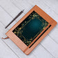 Ornate Gold Cover 055 - Vegan Leather Journal