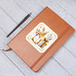 Luxury Wedding Decor Sticker 080 - Vegan Leather Journal
