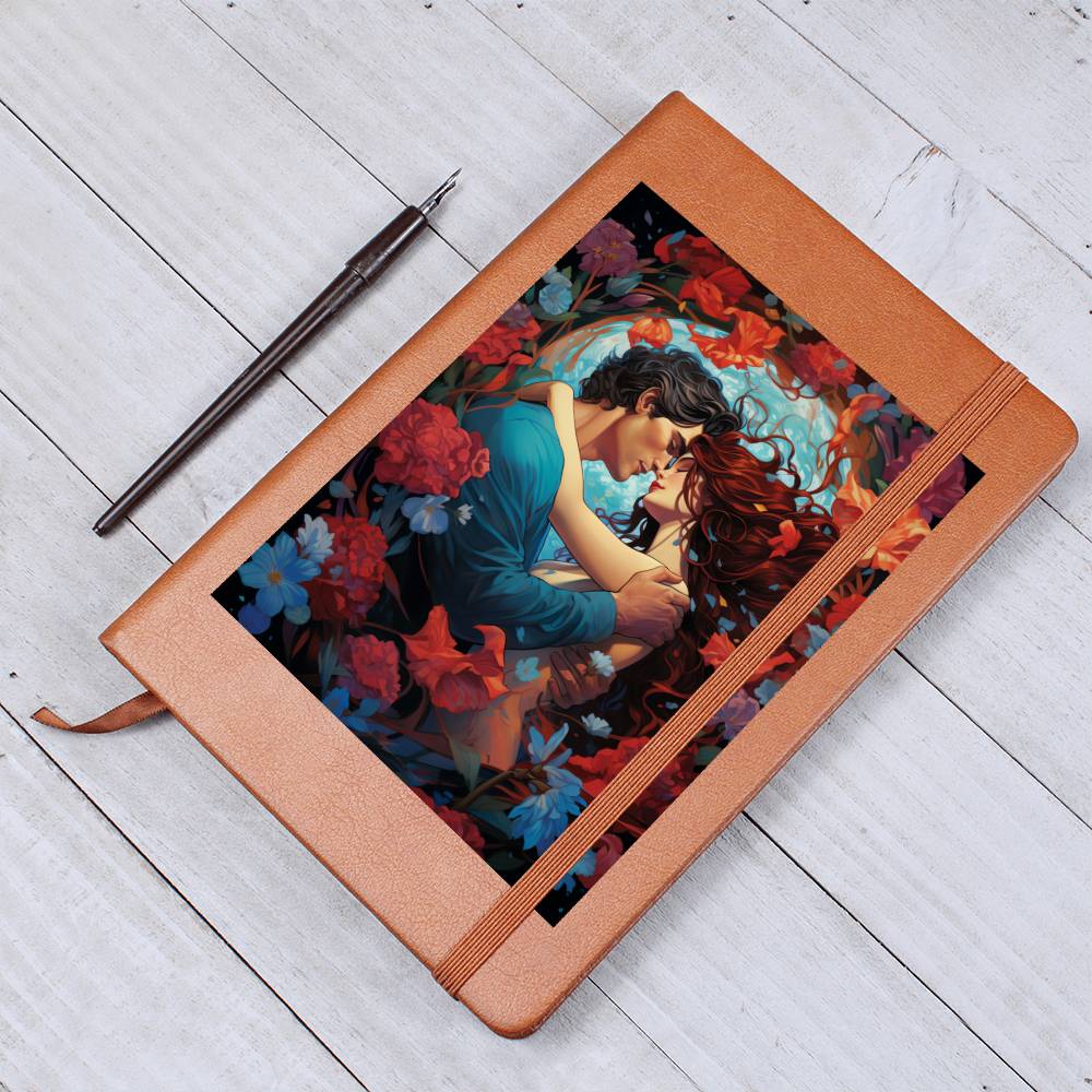 Valentine's Day Art 002 - Vegan Leather Journal