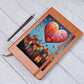 Valentine's Day Art 211 - Vegan Leather Journal