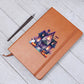 Cute Halloween Sticker 001 - Vegan Leather Journal