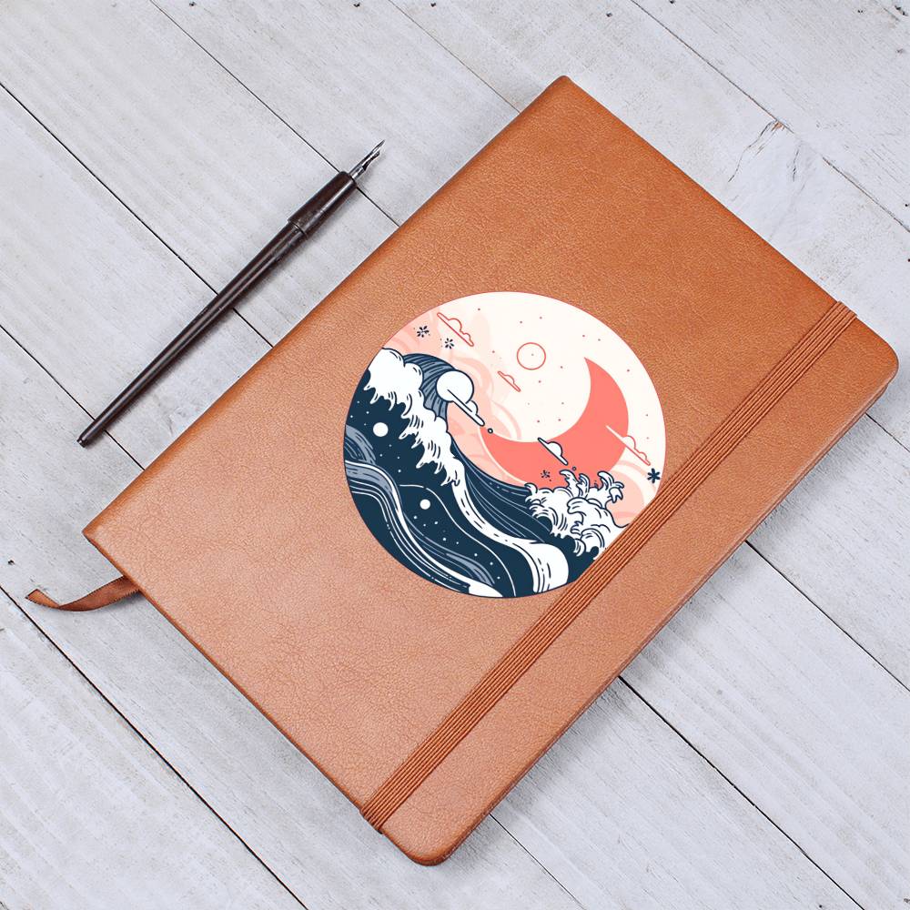 Minimalist BOHO Art 120 - Vegan Leather Journal
