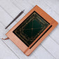 Ornate Gold Cover 046 - Vegan Leather Journal