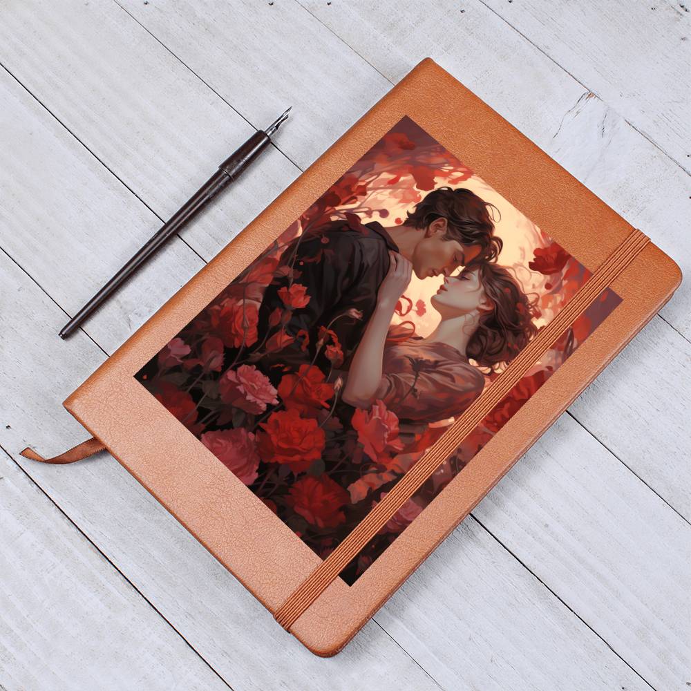 Valentine's Day Art 342 - Vegan Leather Journal