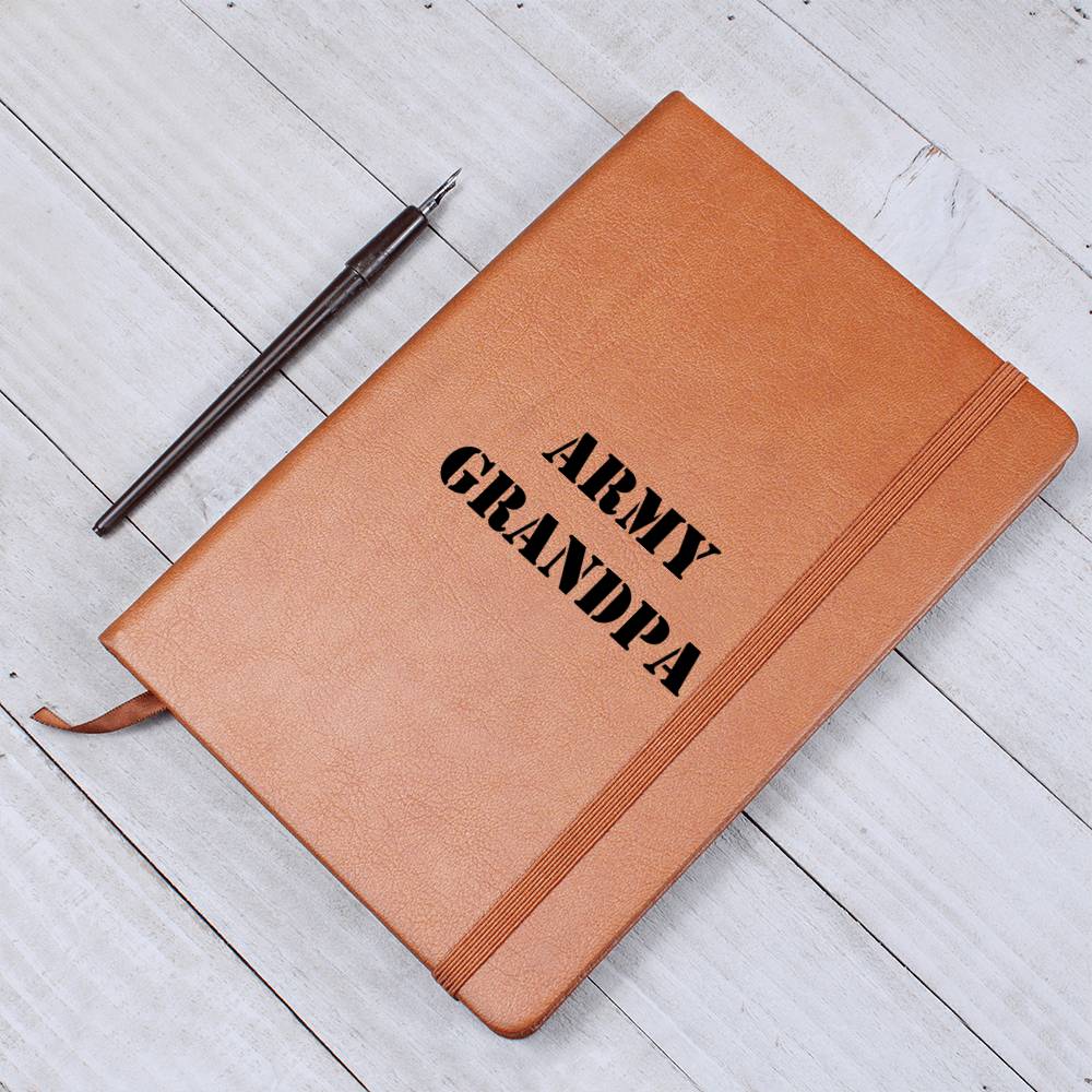 Army Grandpa - Vegan Leather Journal