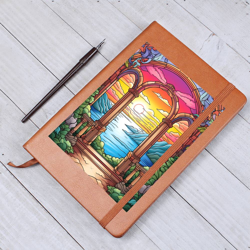 Minimalist BOHO Art 110 - Vegan Leather Journal
