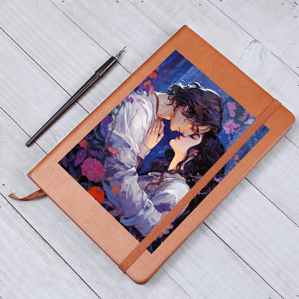 Valentine's Day Art 021 - Vegan Leather Journal
