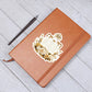 Luxury Wedding Decor Sticker 022 - Vegan Leather Journal