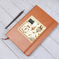 Luxury Wedding Decor Sticker 039 - Vegan Leather Journal
