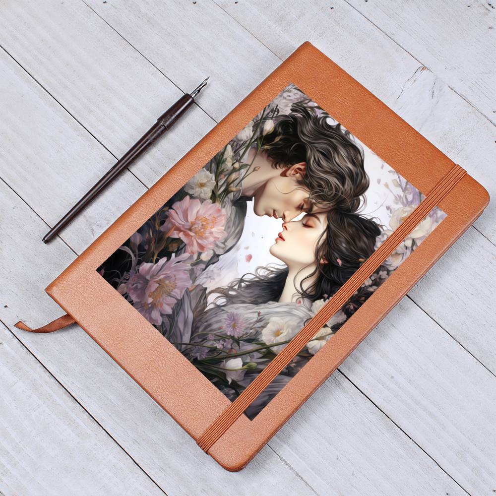 Valentine's Day Art 071 - Vegan Leather Journal