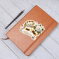 Luxury Wedding Decor Sticker 014 - Vegan Leather Journal