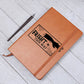 Vintage Halloween Signs 05 - Vegan Leather Journal
