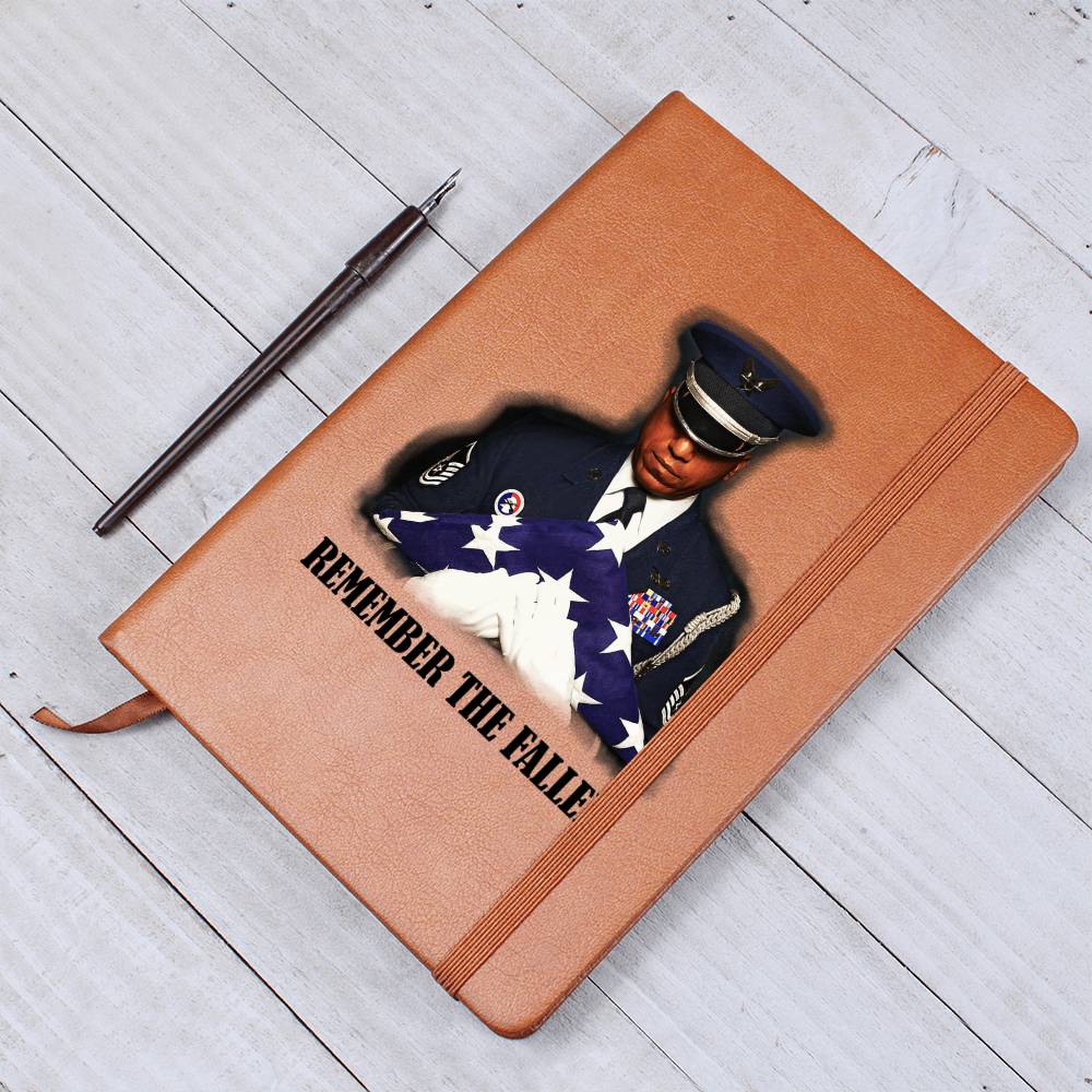 Remember The Fallen - Vegan Leather Journal