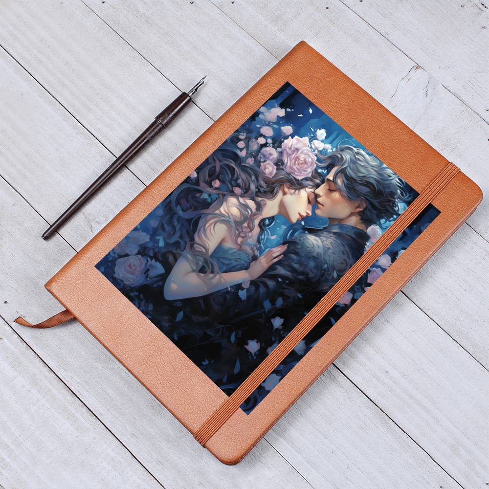 Valentine's Day Art 369 - Vegan Leather Journal