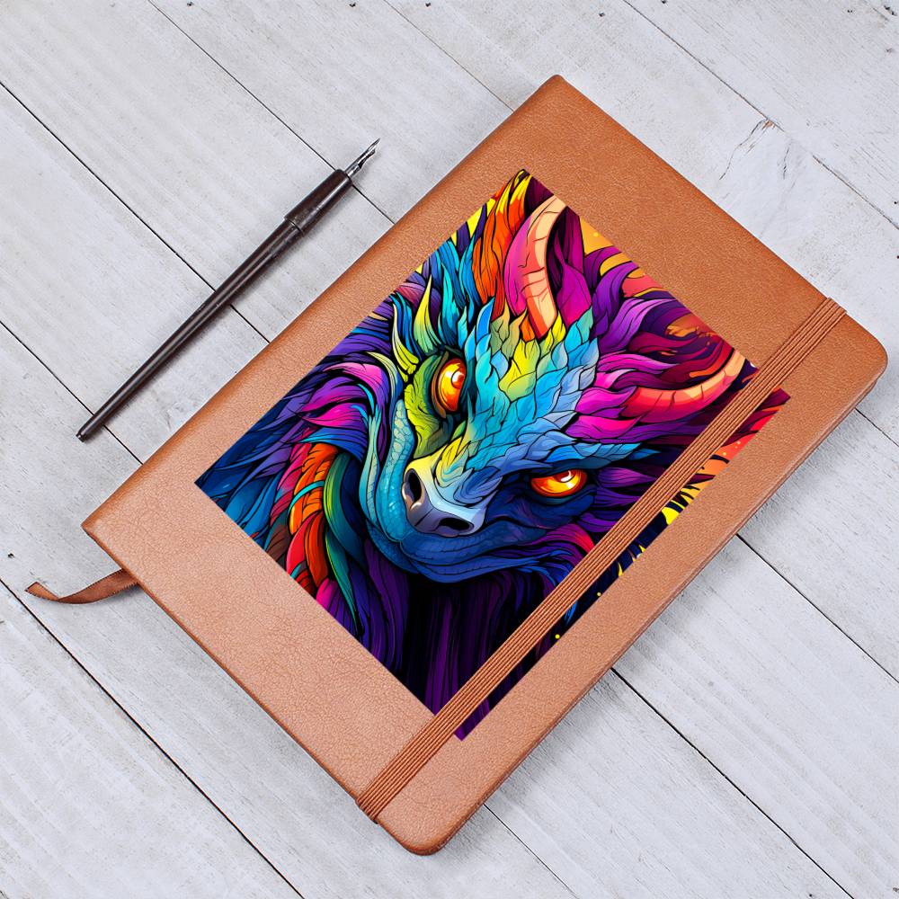 Majestic Dragon 015 - Vegan Leather Journal