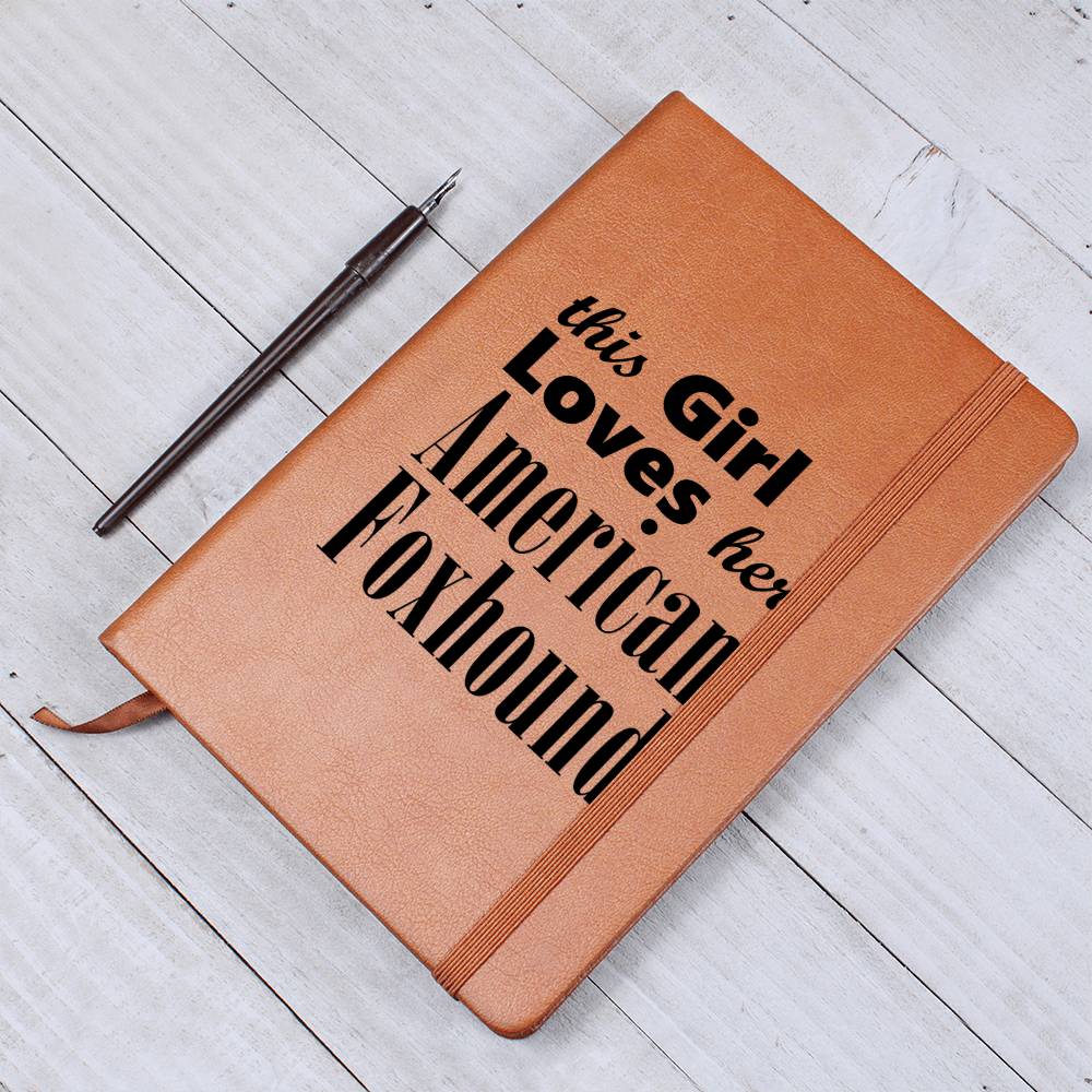 American Foxhound - Vegan Leather Journal