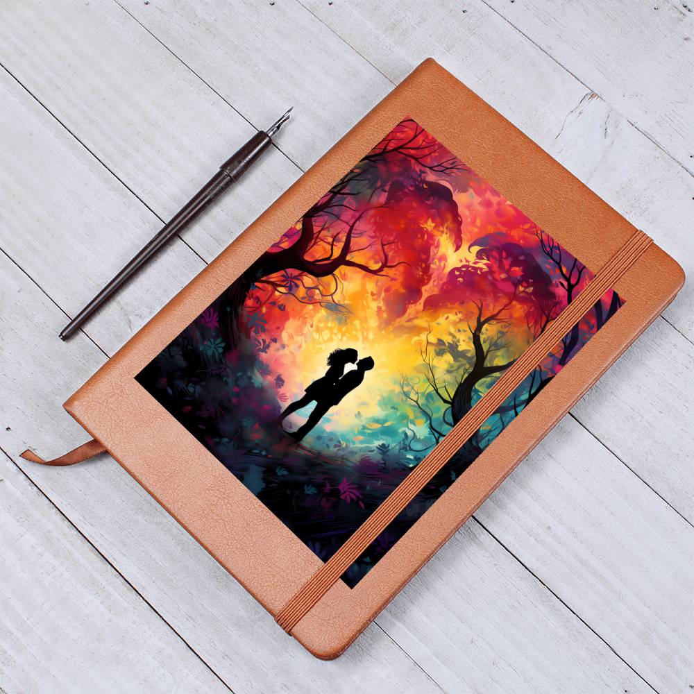 Valentine's Day Art 367 - Vegan Leather Journal