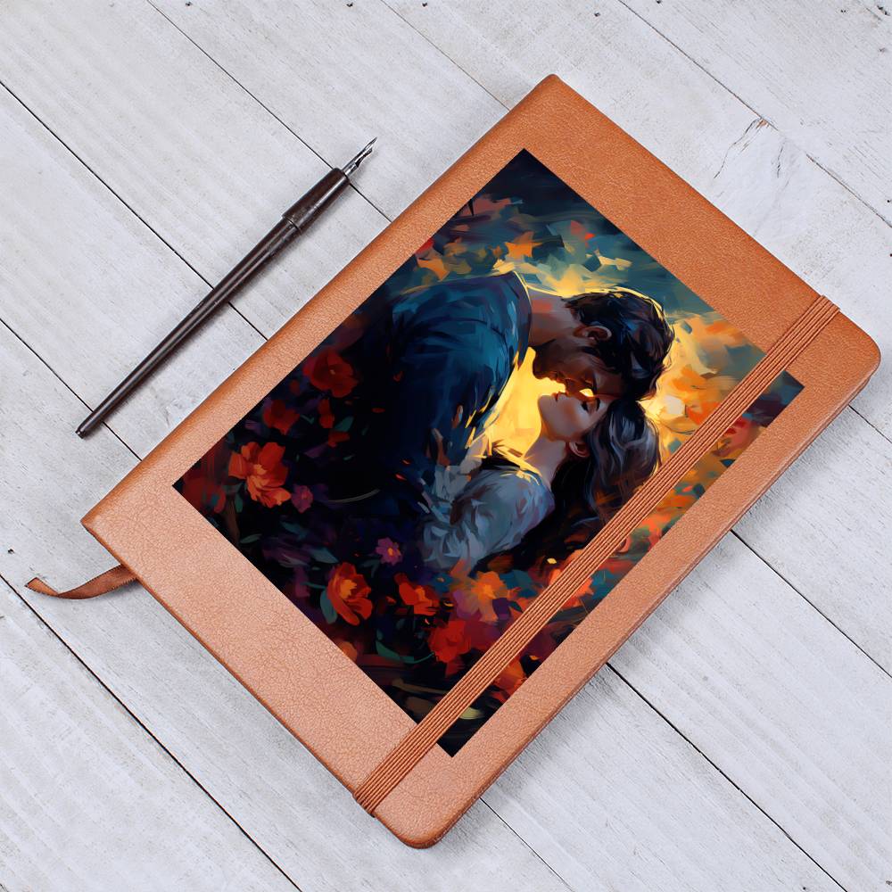 Valentine's Day Art 405 - Vegan Leather Journal