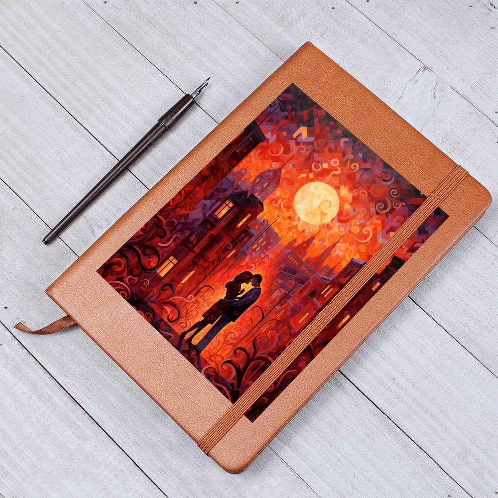 Valentine's Day Art 142 - Vegan Leather Journal