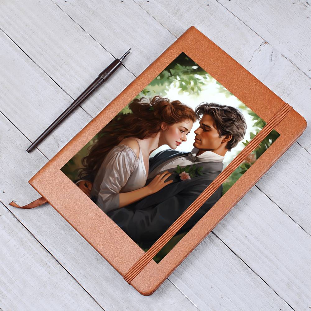 Valentine's Day Art 148 - Vegan Leather Journal