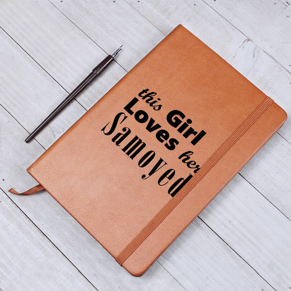 Samoyed - Vegan Leather Journal