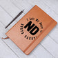 Heart In North Dakota v01 - Vegan Leather Journal