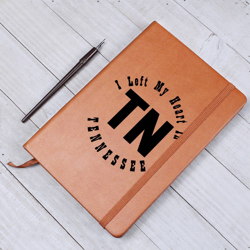 Heart In Tennessee v01 - Vegan Leather Journal