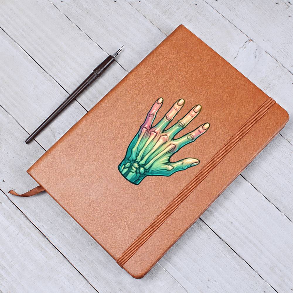 Cute Halloween Sticker 042 - Vegan Leather Journal