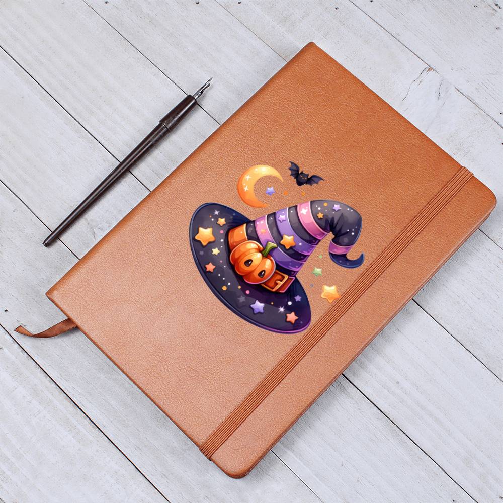 Cute Halloween Sticker 050 - Vegan Leather Journal