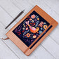 Birds And Floral Design 115 - Vegan Leather Journal