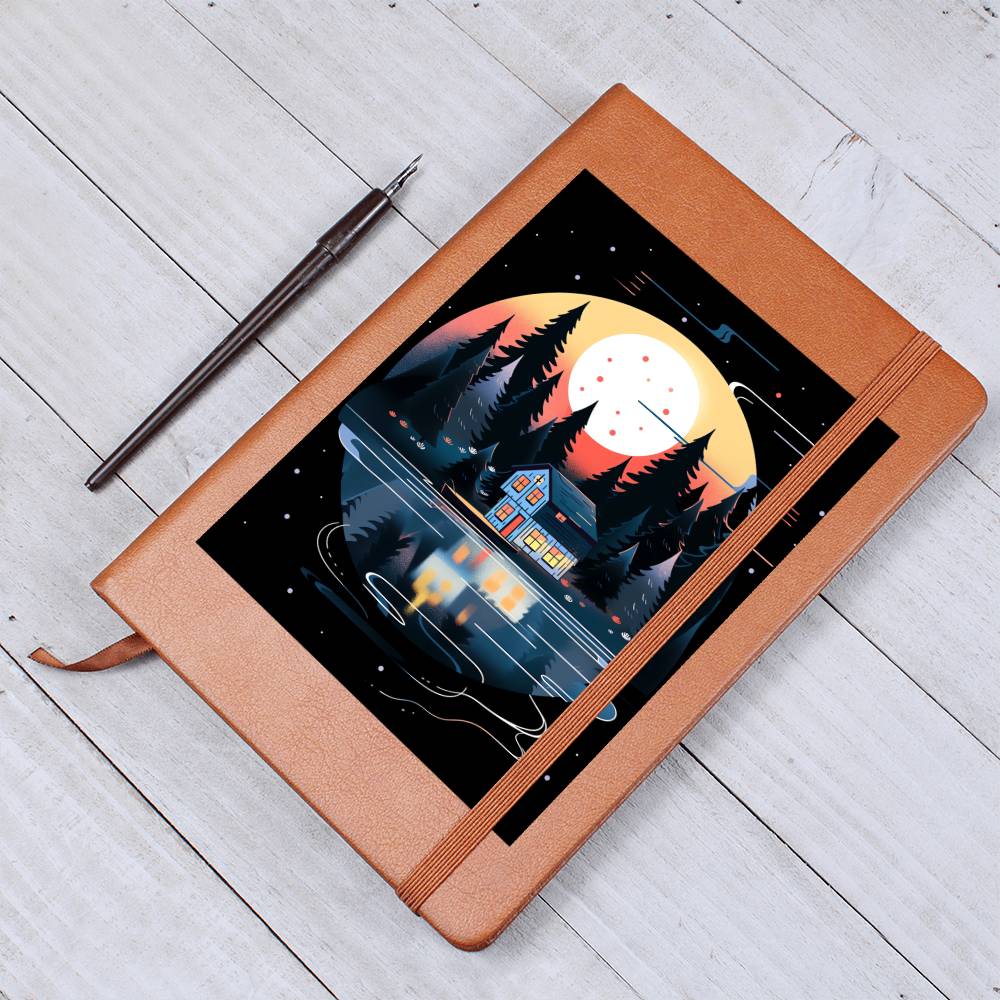 Minimalist BOHO Art 060 - Vegan Leather Journal