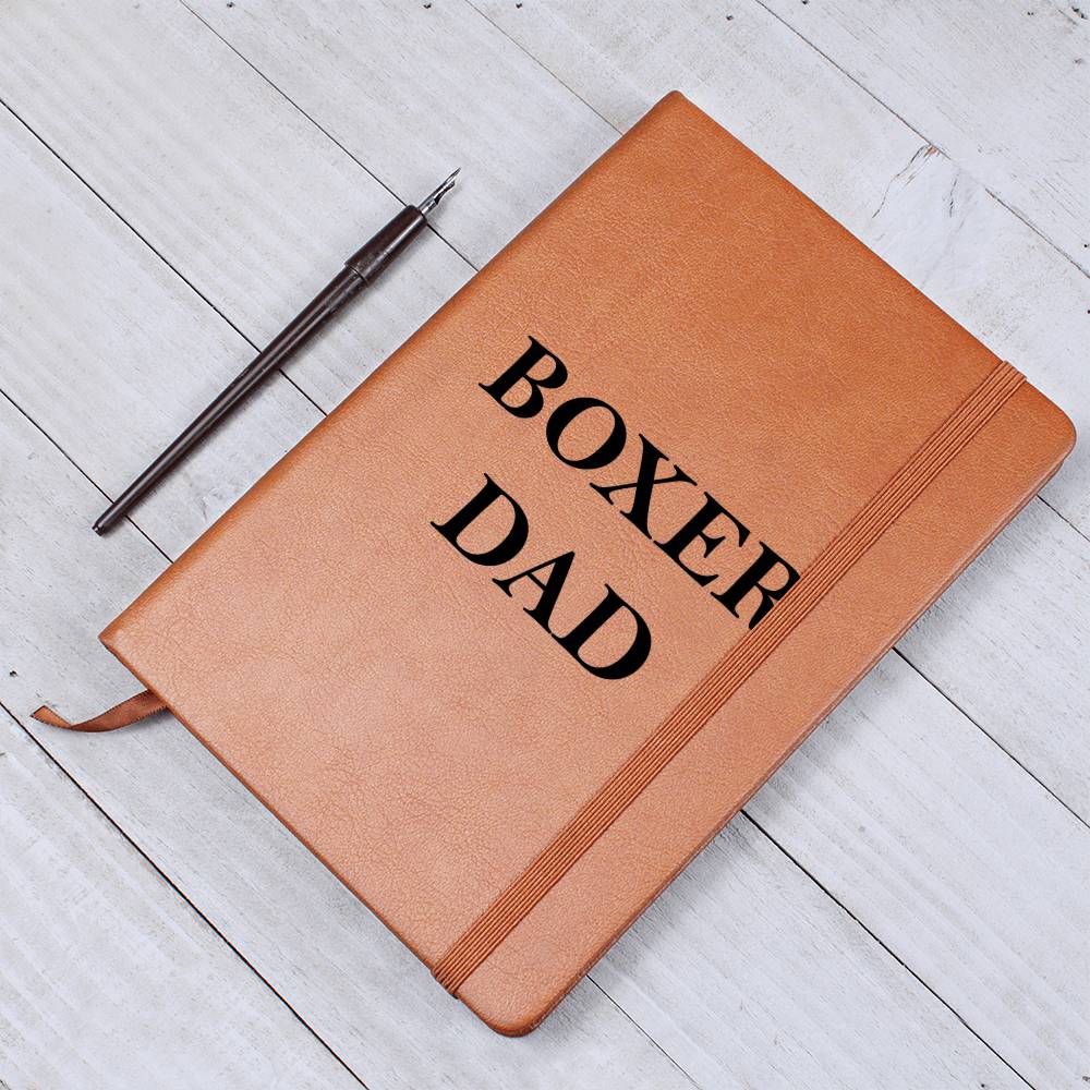 Boxer Dad - Vegan Leather Journal