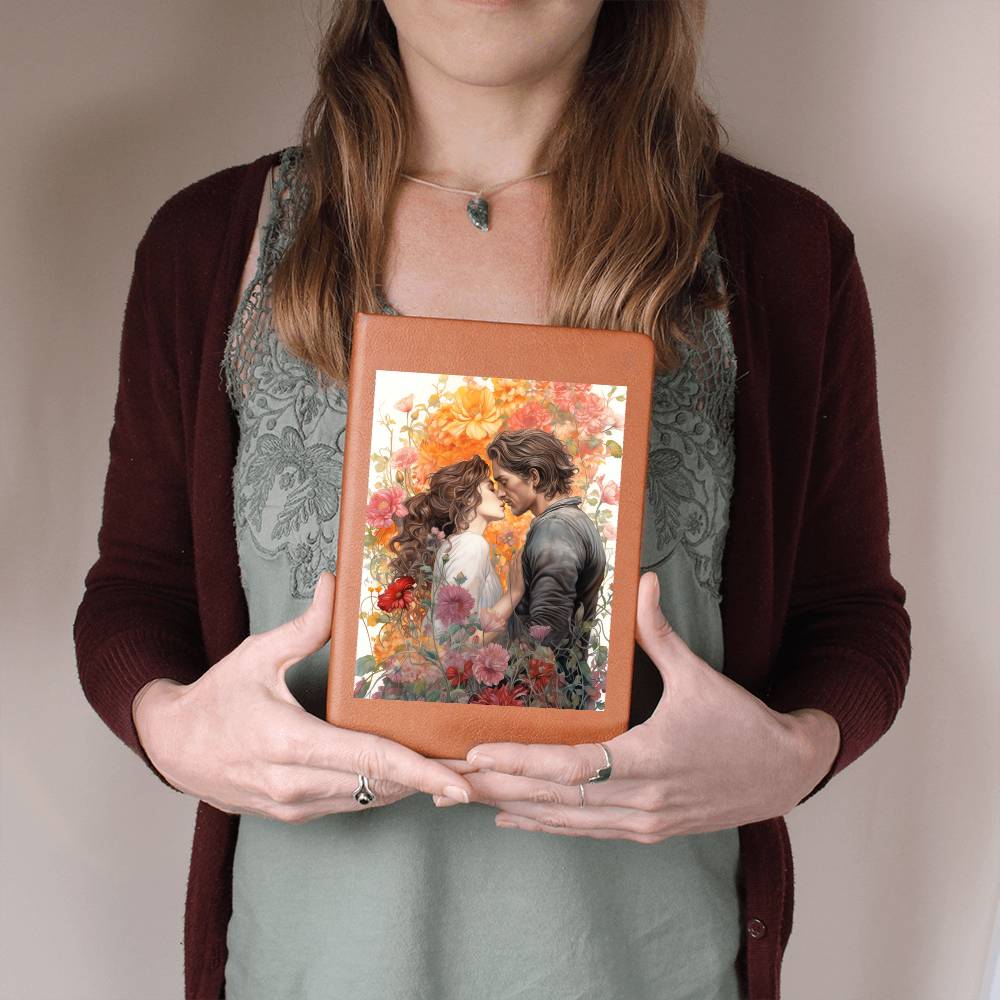 Valentine's Day Art 097 - Vegan Leather Journal
