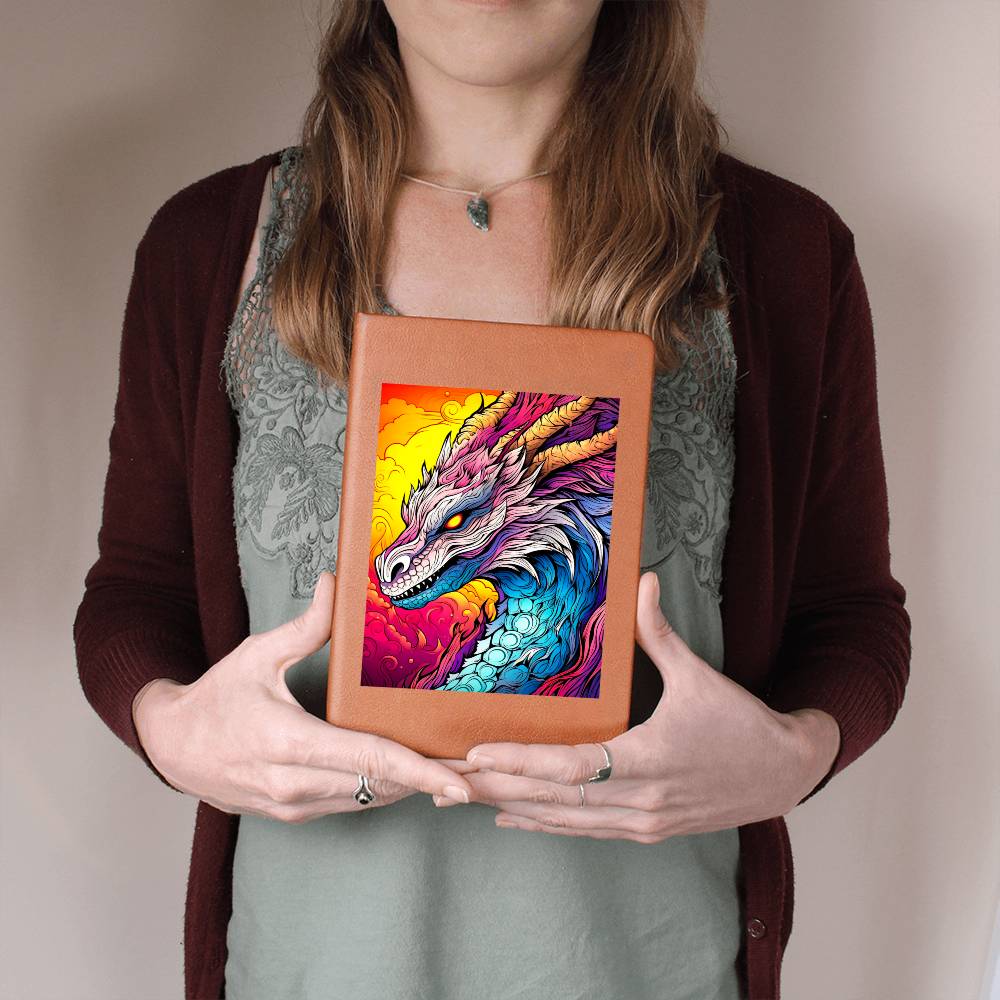 Majestic Dragon 003 - Vegan Leather Journal