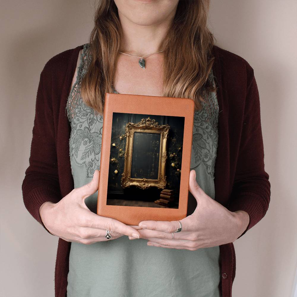 Ornate Gold Cover 105 - Vegan Leather Journal