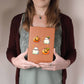 Cute Halloween Sticker 016 - Vegan Leather Journal