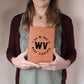 Heart In West Virginia v01 - Vegan Leather Journal