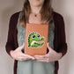 Cute Gharial sticker 57 - Vegan Leather Journal