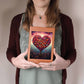Valentine's Day Art 089 - Vegan Leather Journal