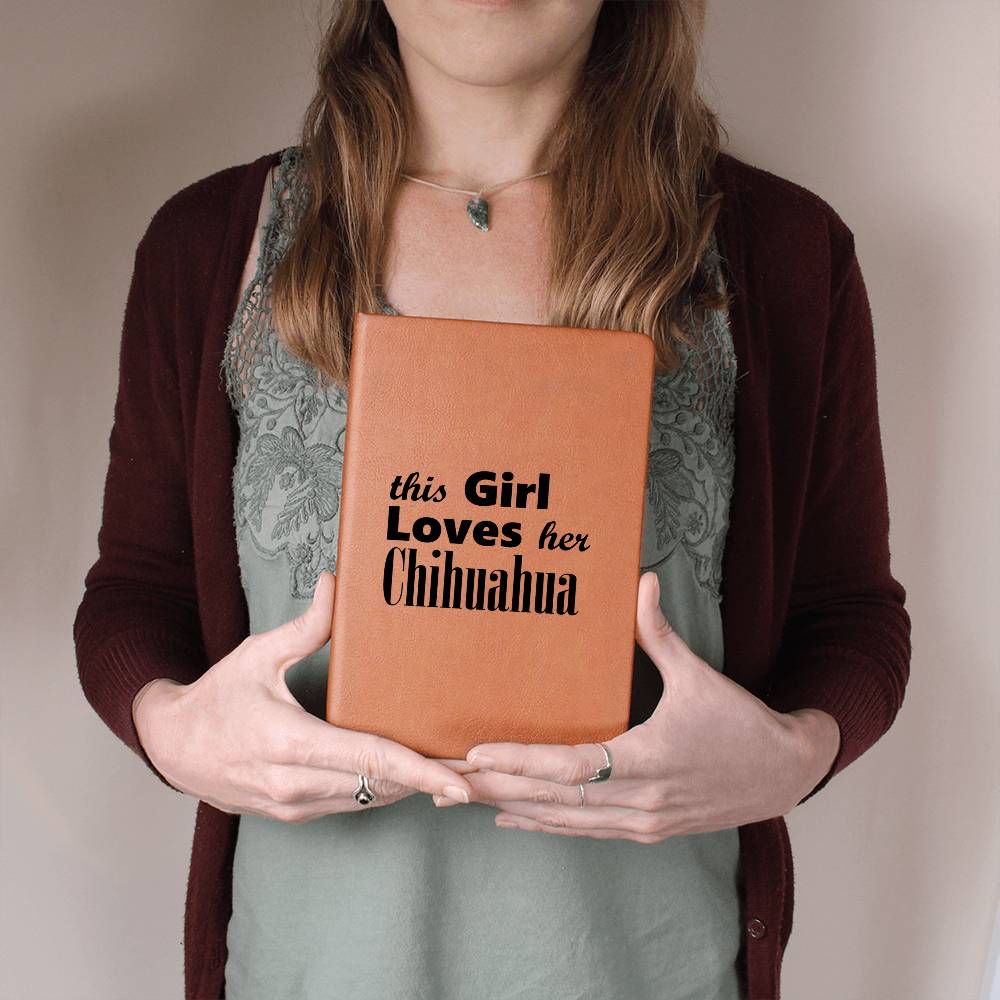 Chihuahua - Vegan Leather Journal