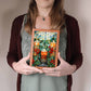 Christmas Stained Glass Design 021 - Vegan Leather Journal