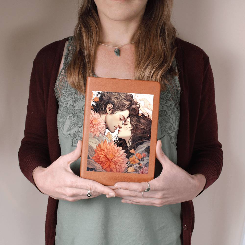 Valentine's Day Art 178 - Vegan Leather Journal