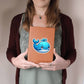 Cute Blue whale sticker 15 - Vegan Leather Journal